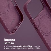 Accezz Cover in Pelle con MagSafe Apple iPhone 18 Pro Max / 17 Pro Max - Heath Purple