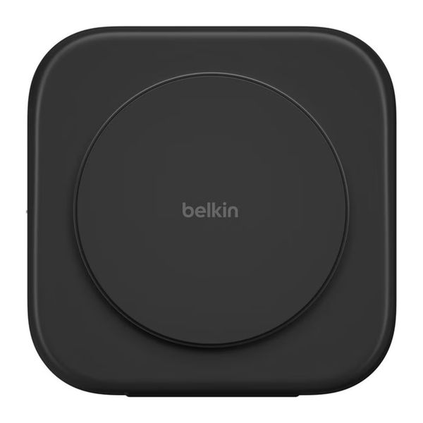 Belkin Stazione di ricarica da viaggio magnetica wireless 3 in 1 con Qi2 da 15 W - Nera