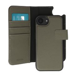 imoshion Cover a libro di lusso 2-in-1 rimovibile Apple iPhone 17e / 16e - Verde