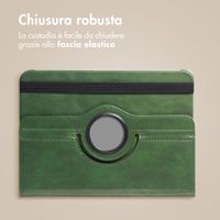 imoshion Cover Girevole a 360° Samsung Galaxy Tab S10 Plus / Tab S9 FE Plus / Tab S9 Plus - Verde