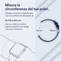 imoshion Cinturino milanese magnetico Apple Watch | 44/45/46/49 mm - Taglia M - Retro Gold