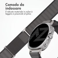 Accezz Cinturino in nylon Alpine Samsung Galaxy Watch Ultra 2 (2026) / Ultra (2024/2025) - Dark Grey
