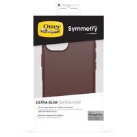 OtterBox Cover Posteriore Trasparente Symmetry con MagSafe Apple iPhone 16 - Union Station Brown