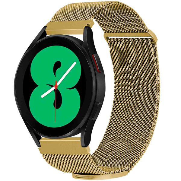 imoshion Cinturino magnetico milanese Samsung Galaxy Watch 7 40/44 mm - Oro