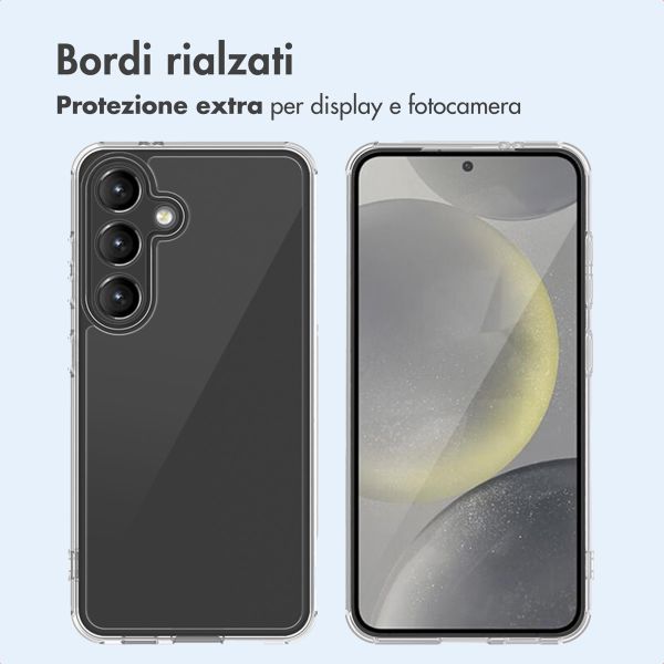 imoshion Cover posteriore protettiva Samsung Galaxy S24 - Trasparente