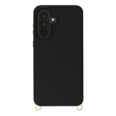 Selencia Cover posteriore Rivièra con MagSafe con ganci rimovibili Samsung Galaxy A36 / A56 - Velvet Black