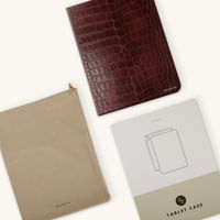 Selencia Custodia a libro Croco Apple iPad Air 11 pollici (2026) M4 / (2025) M3 / (2024) M2 / Air 5 (2022) / Air 4 (2020) - Burgundy