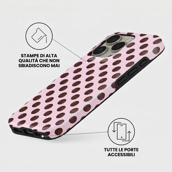 Burga Cover Posteriore Resistente con MagSafe Apple iPhone 16 Pro - New Crush