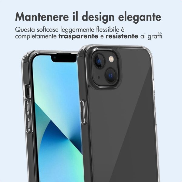 imoshion Cover posteriore protettiva Apple iPhone 13 Mini - Trasparente