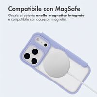 imoshion Bookcase trasparente con MagSafe Apple iPhone 17 Pro Max - Lilla