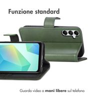 imoshion Cover a libro di Lusso Samsung Galaxy A17 (5G) / (4G) - Verde