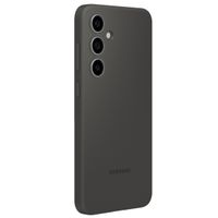 Samsung Cover originale in silicone Samsung Galaxy S24 FE - Nero
