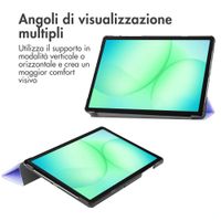 imoshion Cover a libro Trifold Samsung Galaxy Tab A11 Plus - Lilla