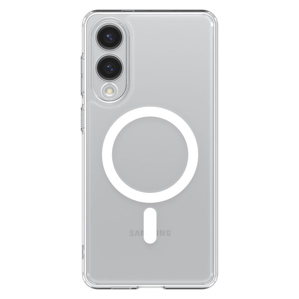Spigen Cover Posteriore Ultra Ibrida con MagSafe Samsung Galaxy S25 Edge - Clear / White