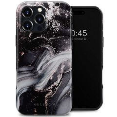 Selencia Cover posteriore Vivid con MagSafe Apple iPhone 16 Pro Max - Chic Marble Black