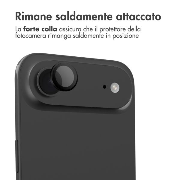 imoshion Pellicola protettiva 2 pack per la fotocamera Apple iPhone Air - Nero