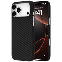 Accezz Cover MagSafe Kevlar® Apple iPhone 17 Pro Max - Nero