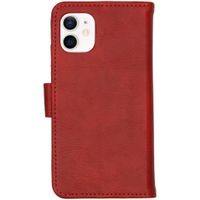 imoshion Cover a libro di Lusso Apple iPhone 12 Mini - Rosso