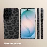 Selencia Cover Sabi Stampa pantera con MagSafe Samsung Galaxy S26 Ultra - Midnight Black