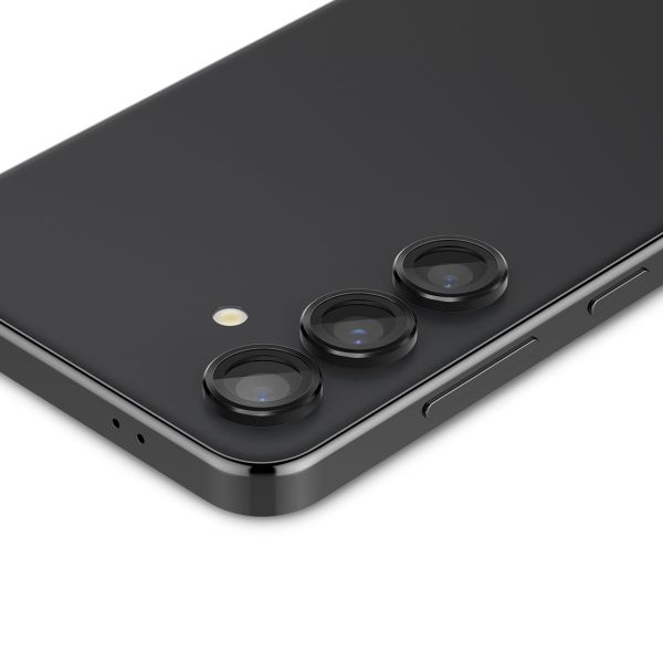 Spigen Optik Pro EZ Fit Lens Protector - Protezione lente fotocamera (confezione da 2) per Samsung Galaxy S24 Plus - Black