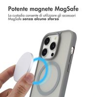 imoshion Cover posteriore Color Guard con MagSafe Apple iPhone 14 Pro - Grigio