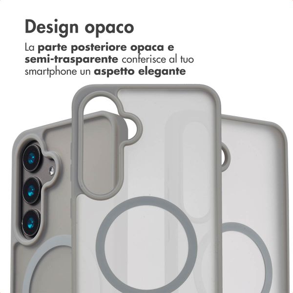 imoshion Cover posteriore Color Guard con MagSafe Samsung Galaxy S24 - Grigio