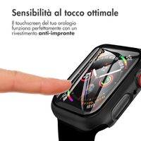 imoshion Cover rigida integrale Apple Watch 7 / 8 / 9 - 41 mm - Nero