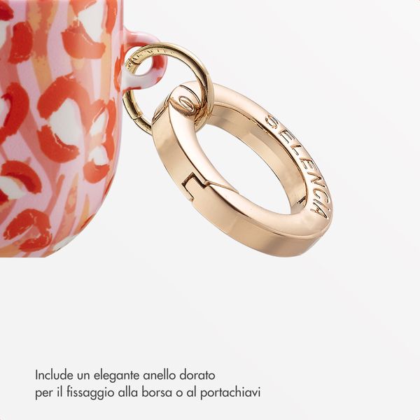 Selencia Cover Vivid  Apple Airpods 3 - Wild Spots Lipstick