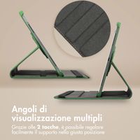 imoshion Cover Girevole a 360° Apple iPad Pro 11 (2025) M5 / (2024) M4 - Verde
