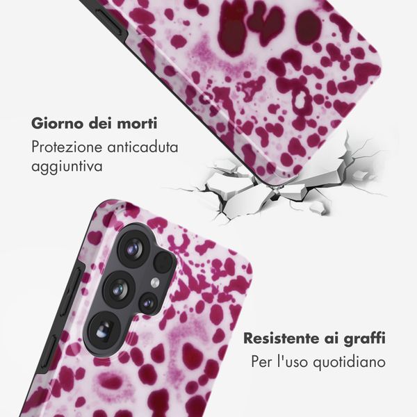Selencia Cover posteriore Vivid con MagSafe Samsung Galaxy S26 Ultra - Cosmic Orchid