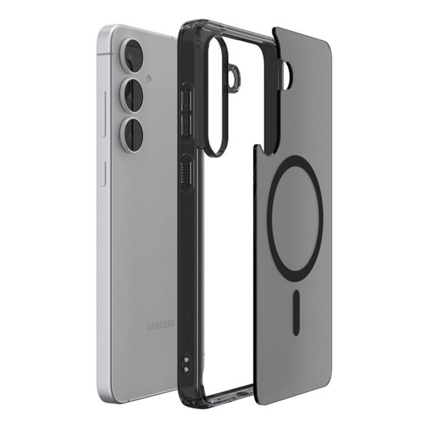 Spigen Cover Posteriore Ultra Ibrida con MagSafe Samsung Galaxy S25 FE - Frost Black