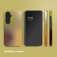 Selencia Cover Posteriore Vivid Samsung Galaxy S26 - Gradient Olive Dust