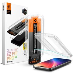 Spigen Vetro temperato privacy GLAStR EZ Fit + Applicatore - confezione da 1 Apple iPhone 17 Pro