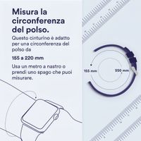 imoshion Cinturino in nylon Alpine Apple Watch | 44/45/46/49 mm - Blu