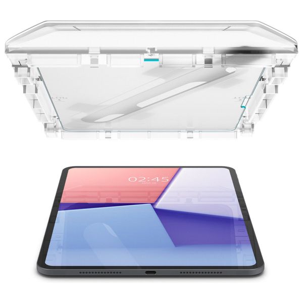 Spigen Vetro temperato GLAStR EZ Fit + Applicatore Apple iPad Pro 11 (2025) M5 / (2024) M4