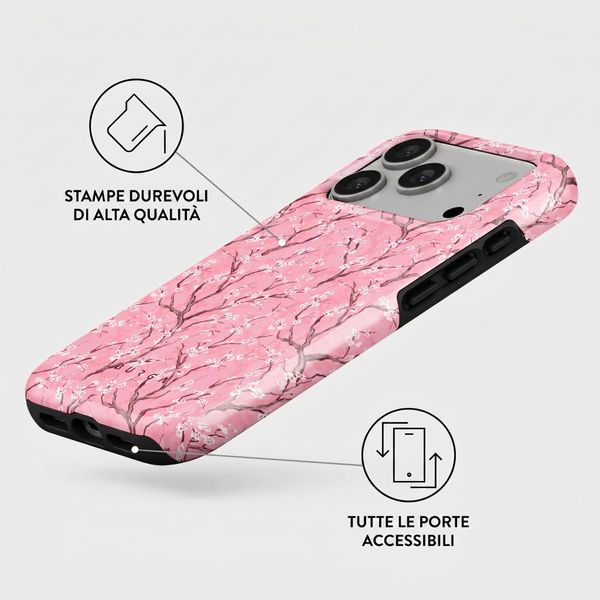 Burga Cover Posteriore Resistente con MagSafe Apple iPhone 17 Pro - Sakura