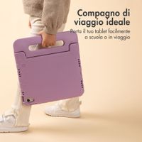 imoshion Cover Posteriore Kidsproof con Maniglia Samsung Galaxy Tab S11 / S9 11.0 pollici / S10 Lite / S10 FE / S9 FE 10.9 pollici - Lilla