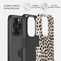 Burga Cover Posteriore Resistente Apple iPhone 15 Pro - Almond Latte