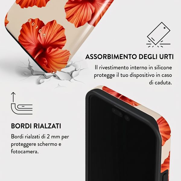 Burga Cover Posteriore Resistente con MagSafe Apple iPhone 15 Pro - Bonita