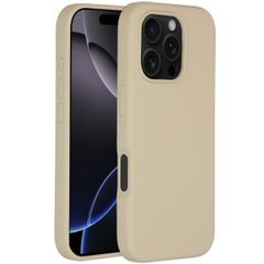 Accezz Cover in silicone liquido con MagSafe Apple iPhone 16 Pro - Stone
