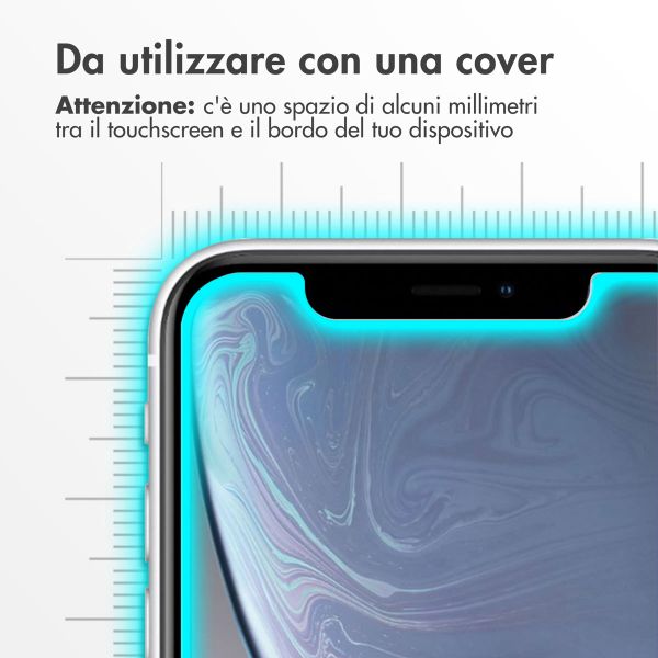 Accezz Vetro temperato, confezione da 2 Apple iPhone 12 (Pro) / 11 / XR