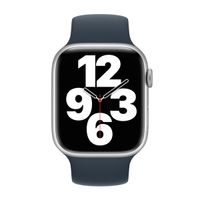 Apple Cinturino Solo Loop Apple Watch | 38/40/41/42 mm - Taglia 6 - Storm Blue
