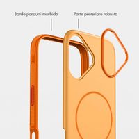 imoshion Cover posteriore Color con Thin MagSafe Ring Apple iPhone 17 - Arancio