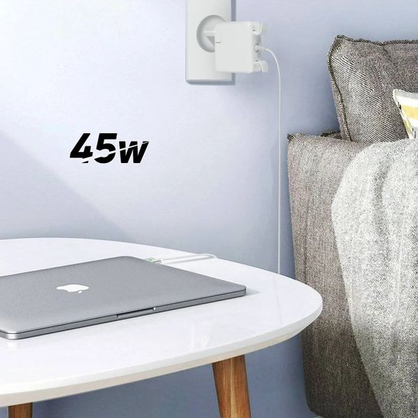 Apple Adattatore di alimentazione MagSafe 2 originale - Caricatore MacBook - 45W - Bianco