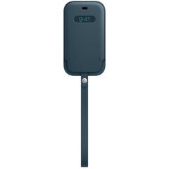 Apple Sleeve in Pelle iPhone 12 Mini - Baltic Blue