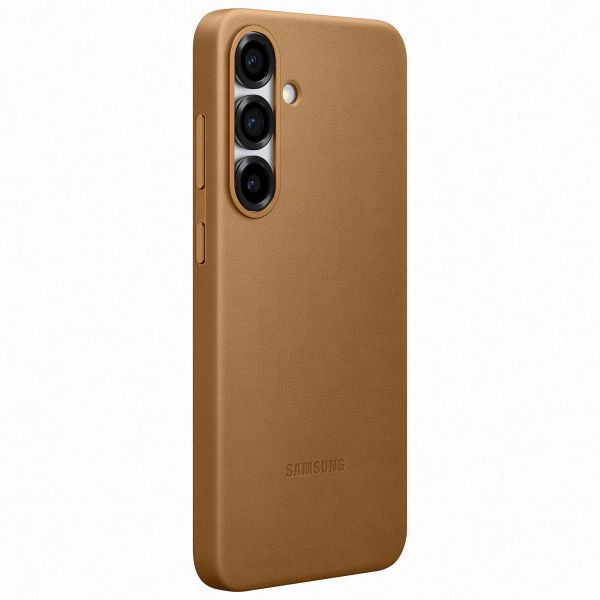 Samsung Cover originale KindSuit in pelle vegana Samsung Galaxy S25 Plus - Oro
