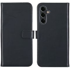 Selencia Cover a libro in vera pelle Samsung Galaxy A16 - Nero