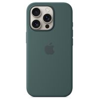 Apple Cover Posteriore in Silicone con MagSafe Apple iPhone 16 Pro - Lake Green