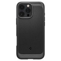 Spigen Cover Rugged Armor con MagSafe Apple iPhone 16 Pro - Matte Black
