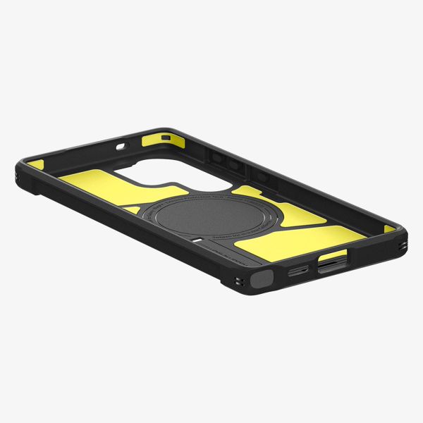 Spigen Cover Posteriore Corazzata Tough con MagSafe Samsung Galaxy S25 Ultra - Nero